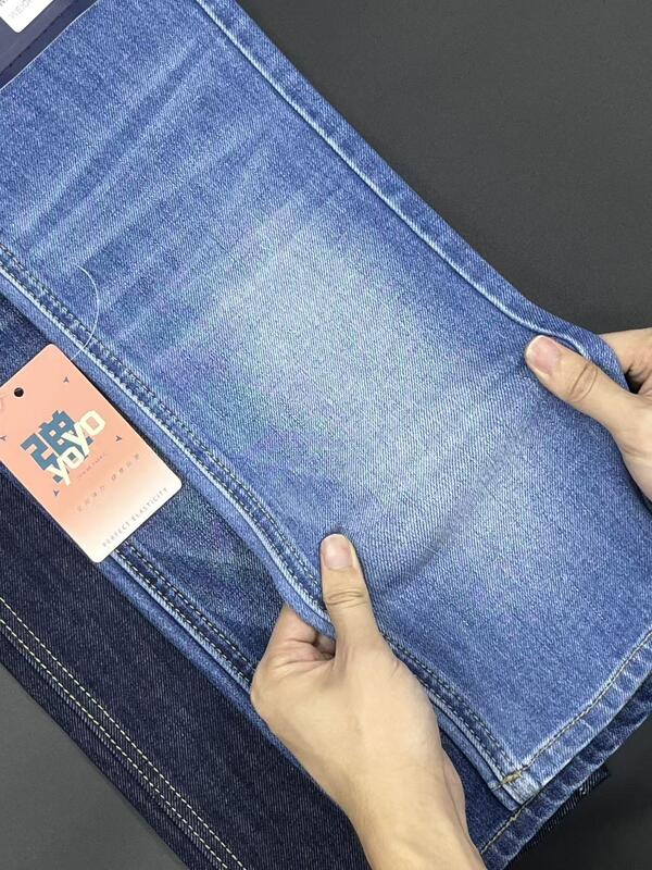 13oz Dark Blue Denim Special Weave High Stretch Denim For Premium Tailoring And Flexible Apparel