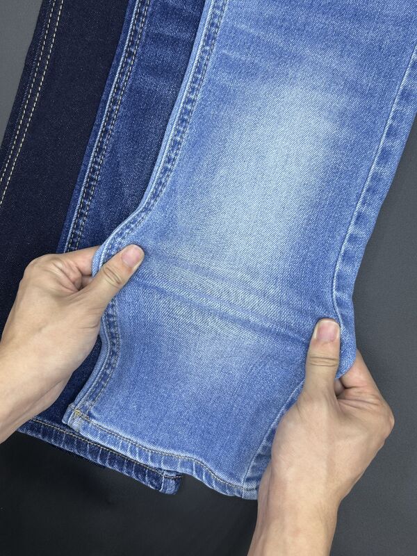 11.7oz Stretch Denim Fabric Breathable Twill Weave Denim High Cotton For Jeans And Casual Wear
