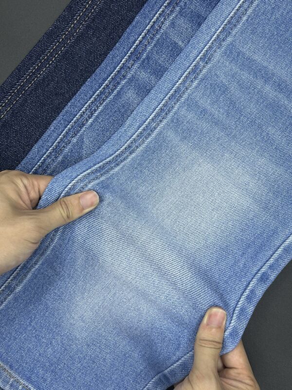 11.6oz Cotton Blend Fabric Micro Stretch Jeans Fabric Blue Grey Blended Color For Casual Jeans