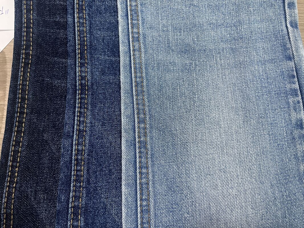 Heavy Weight  13.6oz TL12235-2G Dark Blue Recycle Slub Denim Fabric with RCF Fiber