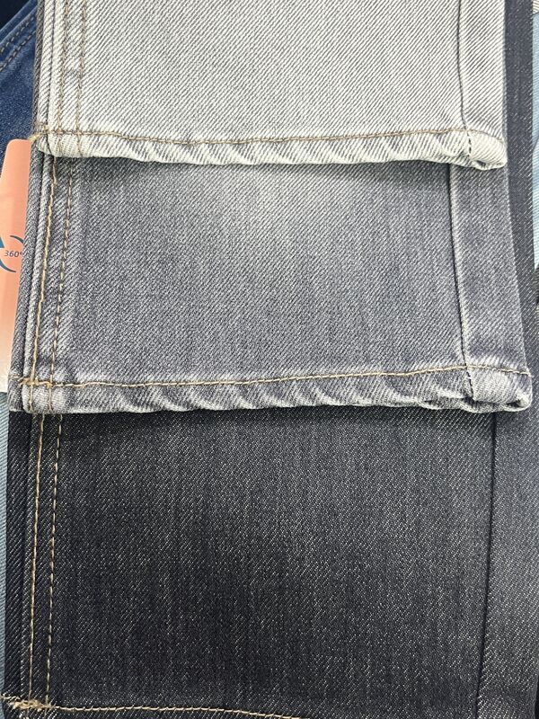 Volcanic Ash 3/1Z 4-Way Stretch Denim Fabric | TLK11679-5GG Multi-Wash Color Customizable Denim With Lyocell & LYCRA