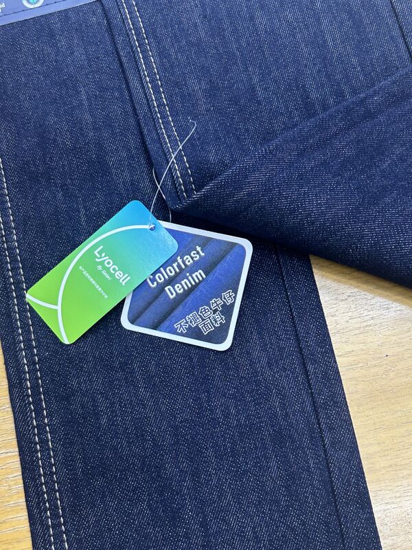 12oz Reactive Blue Cotton-Lyocell Mid-Heavy Denim for Classic Jeans & Casual Apparel