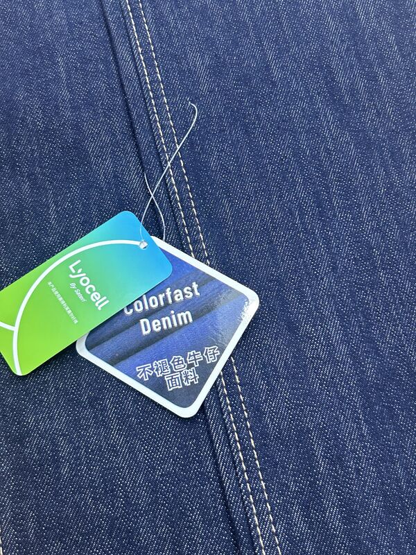 12oz Reactive Blue Cotton-Lyocell Mid-Heavy Denim for Classic Jeans & Casual Apparel