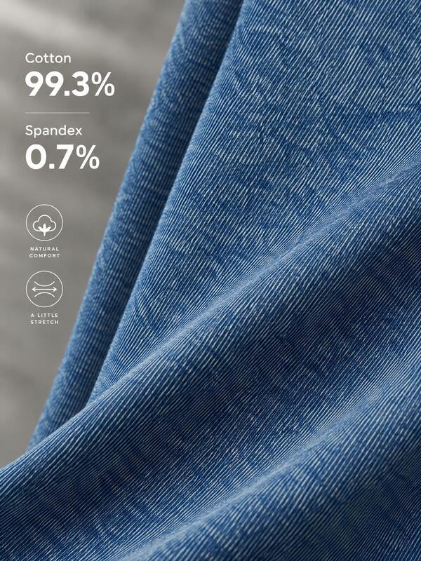 12.5oz High Cotton 3/1 Twill Weave Stretch Denim Fabric in Classic Dark Blue for Premium Denim Apparel
