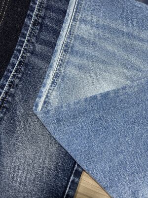 12.1oz Micro Stretch Denim Fabric High Cotton Denim 62-63